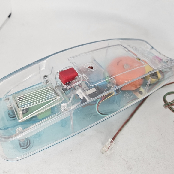 Vintage Unisonic 6900 1980's Clear See Through Push Button Phone Untested Broke? - Picture 9 of 12